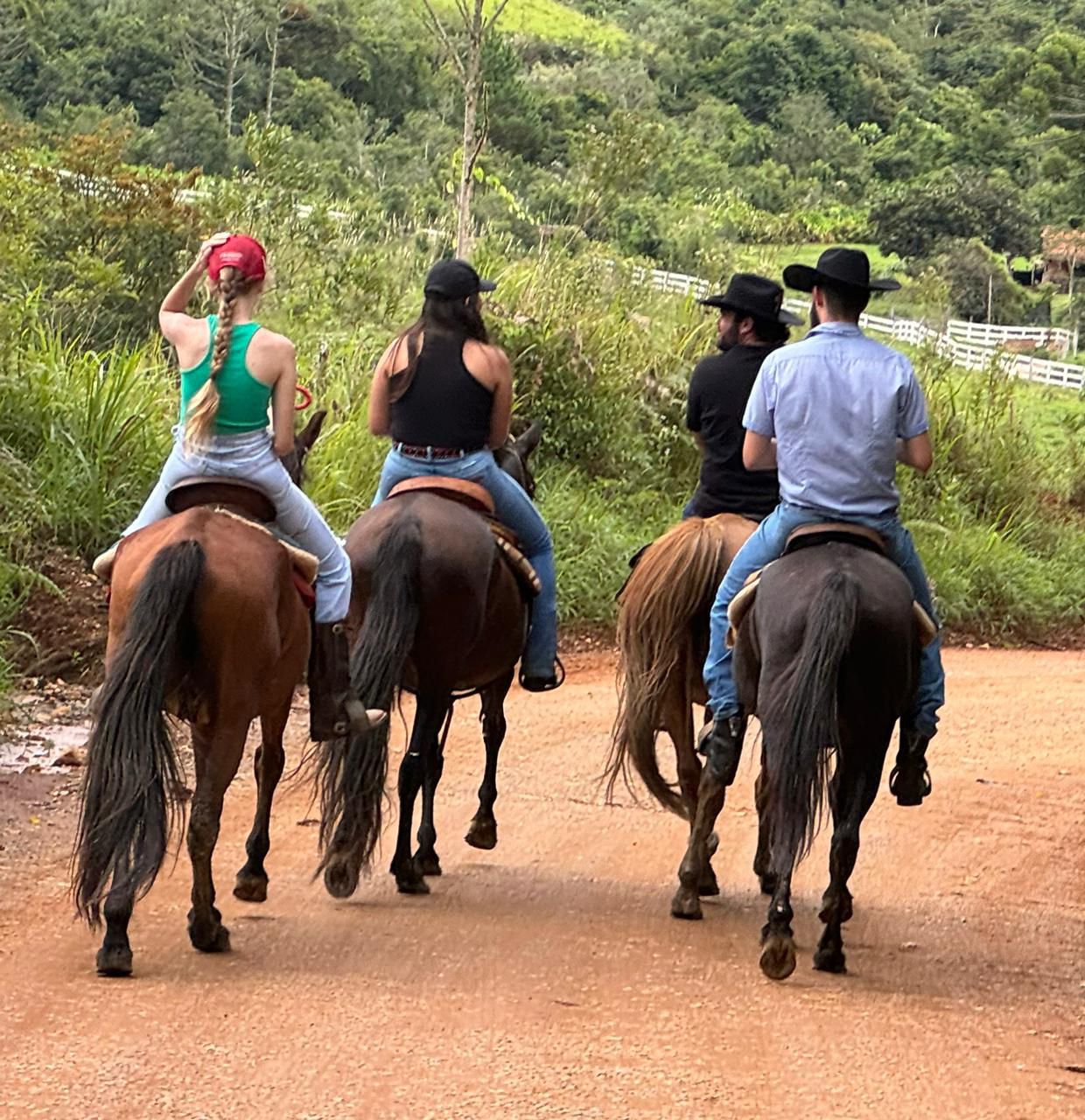 Passeio a cavalo Flajahu